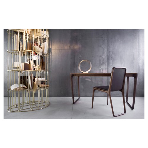 Golden Cage Book Cabinet