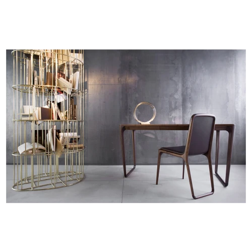 Golden Cage Book Cabinet