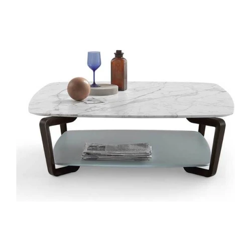 Fiorile | Small table with dual shelf