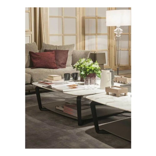 Fiorile | Small table with dual shelf