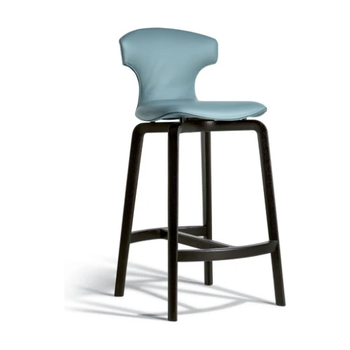 Montera Mas | Stool with wooden base