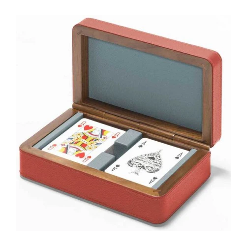 Games collection | Cards wooden box