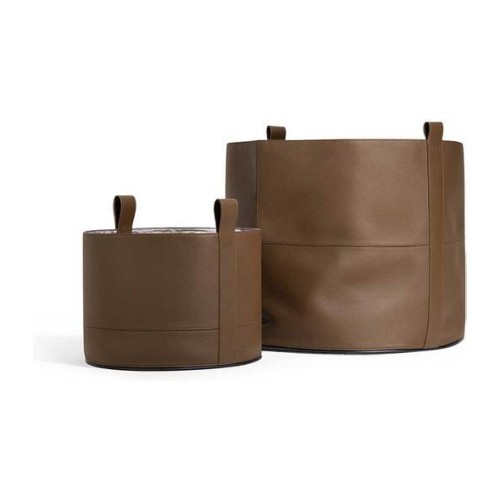 Gli Oggetti | Leather basket
