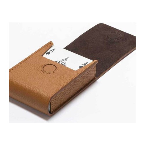 Games collection | Playing card leather pochette