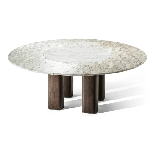 Jane | Round table with Lazy Susan