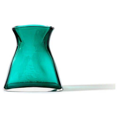 Vase à fleurs échancré