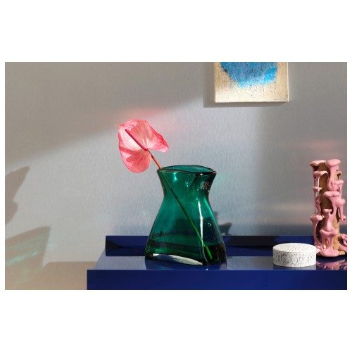 Vase à fleurs échancré